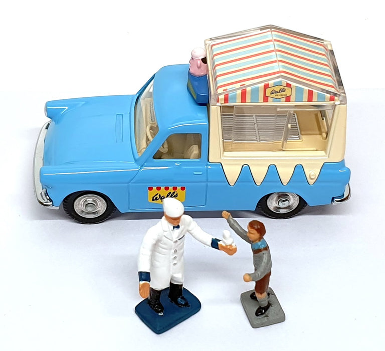 Corgi Toys 447 Reissue CD54321032 - Wall's Ford Ice Cream Van + Figures - Blue