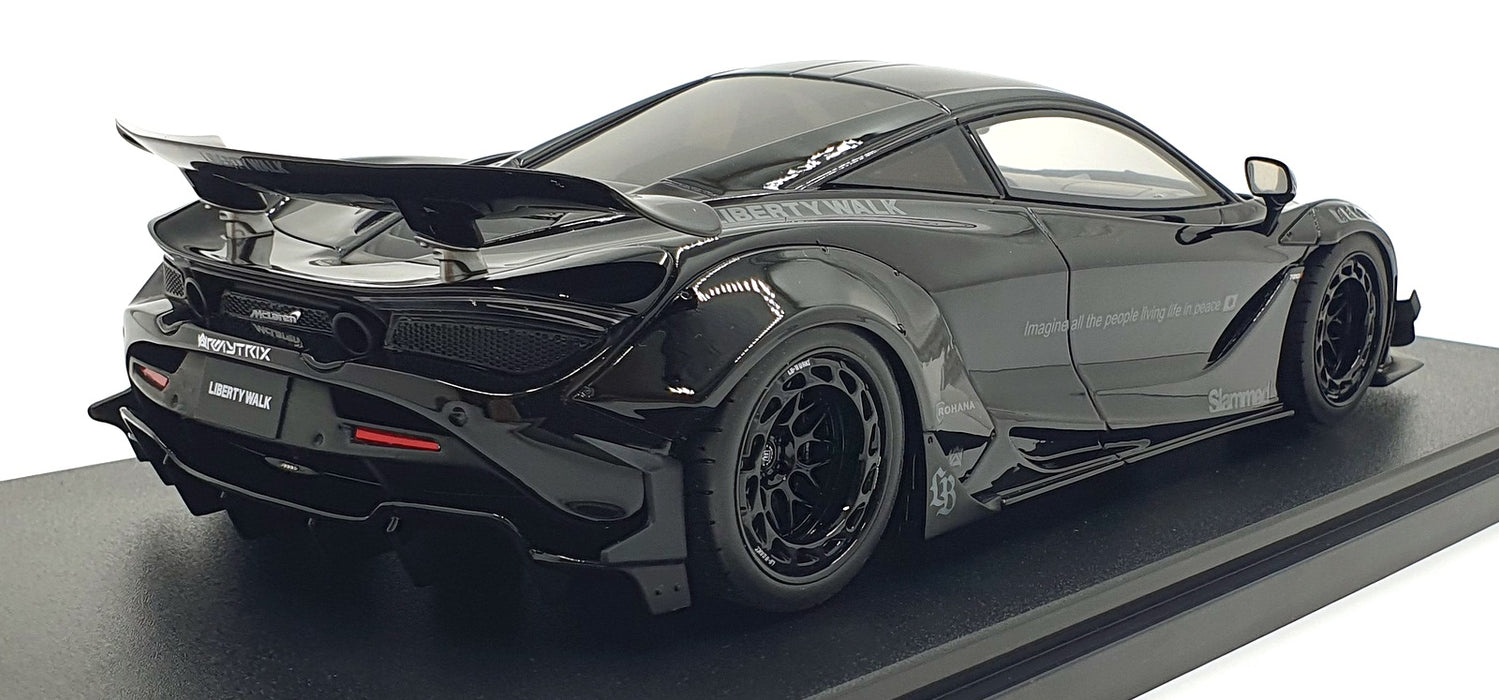 GT Spirit 1/18 Scale Resin GT516 - McLaren LBWK 720S - Black