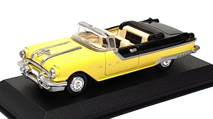 New Ray 1/43 Scale Diecast 48016 - 1955 Pontiac Starchief - Yellow/Black