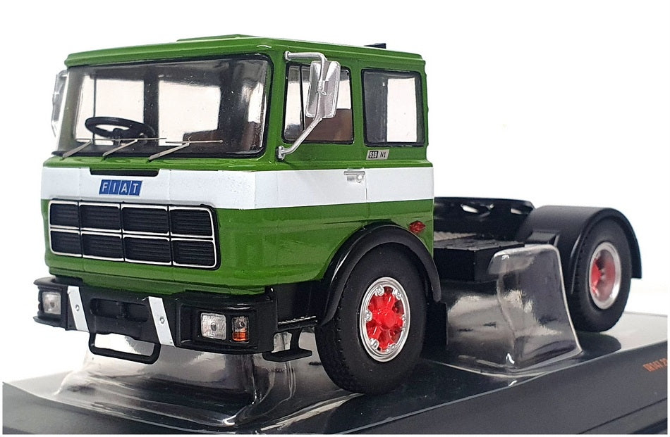 Ixo 1/43 Scale Diecast TR147.22 - 1980 Fiat 619 N1 Truck - Green/White