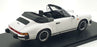 KK 1/18 Scale Diecast KKDC180751 - 1983 Porsche 911 SC Cabrio - White