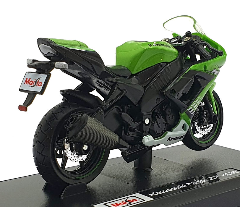 Maisto 1/18 Scale 39300 - Kawasaki Ninja ZX-10R Motorbike - Green