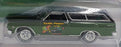 Johnny Lightning 1/64 Scale JLMC027 1965 Chevy Chevelle Wagon Turtle Wax Green