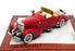 Ilario 1/43 Scale IL43050R - 1932 Duesenberg J481 Convertible - Red