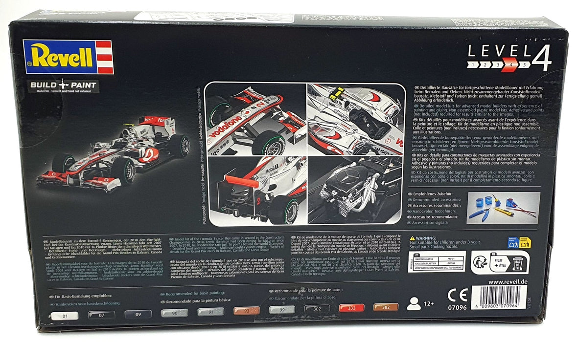 Revell 1/32 Scale Unbuilt Kit 07096 - Vodafone McLaren Mercedes MP4-25 Hamilton