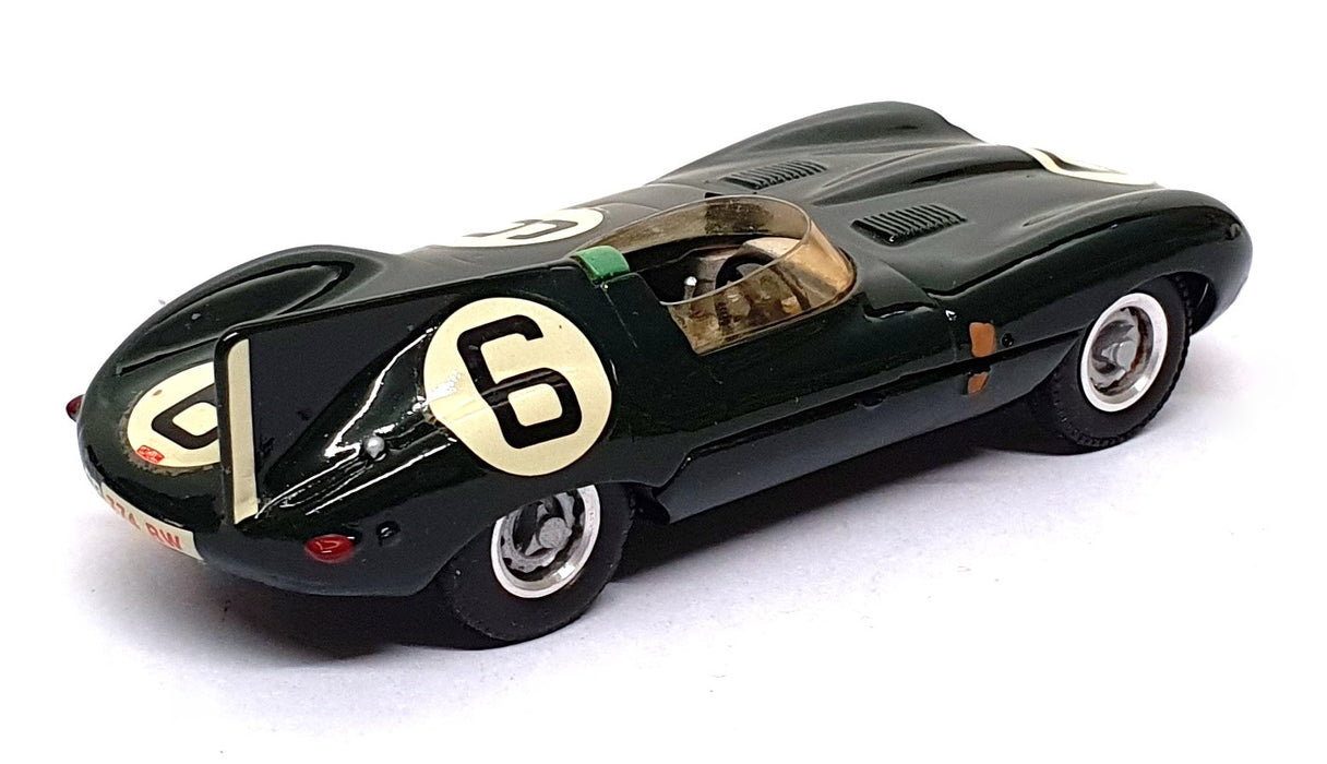 Western Models 1/43 Scale WRK28 - 1953 Jaguar D-Type Racing Car #6 - Green
