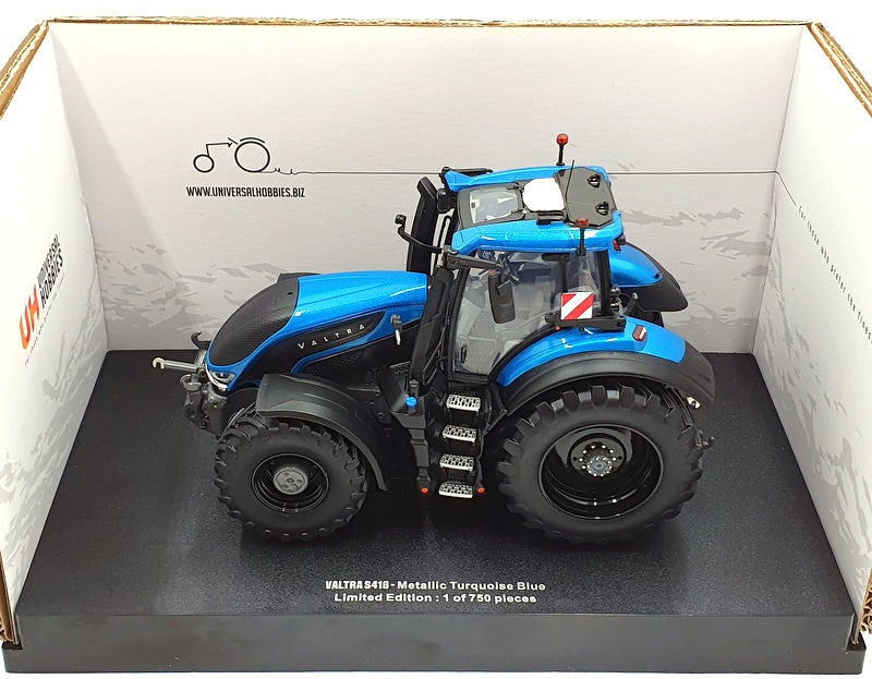 Universal Hobbies 1/32 Scale UH6652 - Valtra S 416 2023 - Turquoise Blue