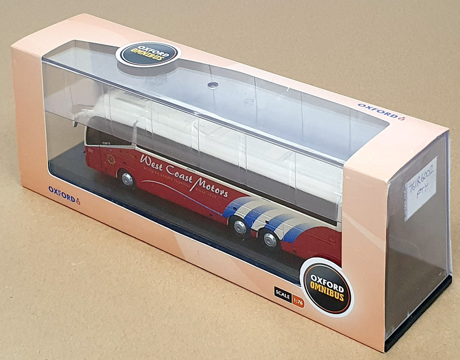 Oxford Diecast 1/76 Scale 76IR6002 - Scania Irizar i6 Coach West Coast Motors