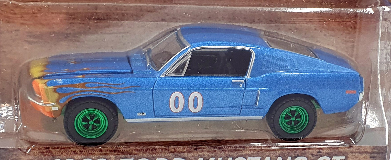 Greenlight 1/64 Scale 30328 - 1968 Ford Mustang GT #00 - Chase