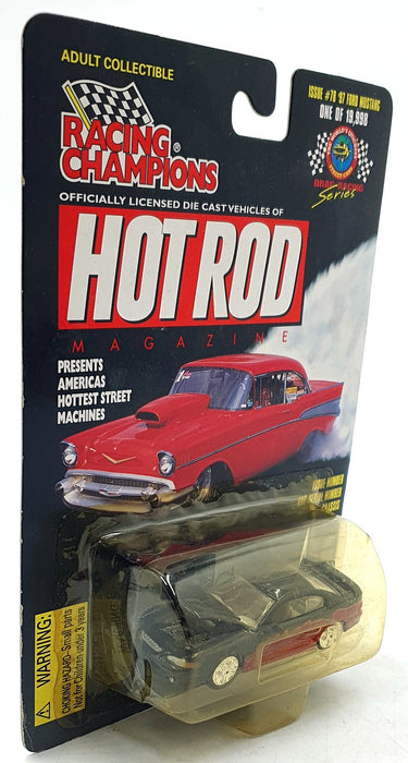 Racing Champions 1/56 Scale 08123 - 1997 Ford Mustang - Red/Black