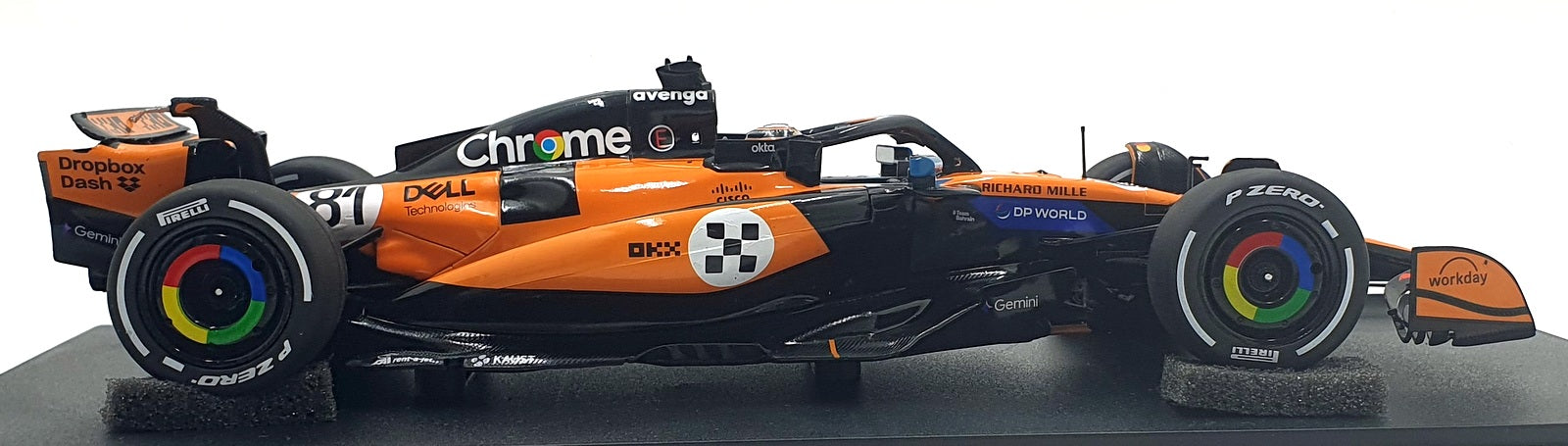 Solido 1/18 Scale S1818704 - 2025 McLaren MCL39 #81 Monaco GP - Piastri