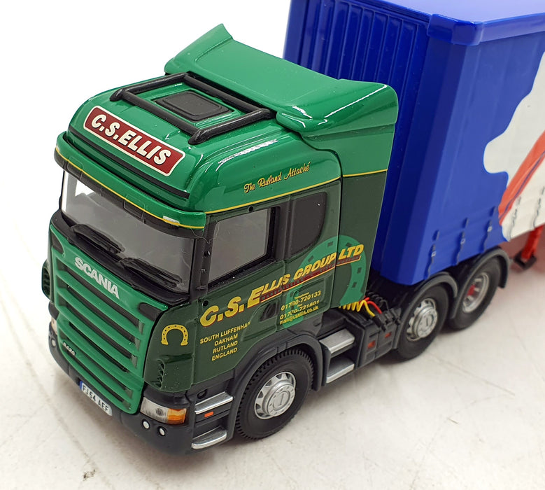 Corgi 1/50 Scale Diecast CC13709 - Scania R Series Curtainside - CS Ellis Corgi