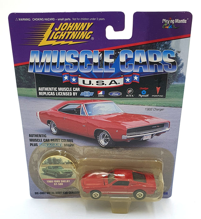 Johnny Lightning 1/64 Scale 202-00 Muscle Cars USA 1968 Ford Shelby GT-500 Red