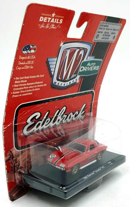 Castline M2 Machines 1/64 Scale R46 - 1966 Chevrolet Corvette 427 #3 - Red