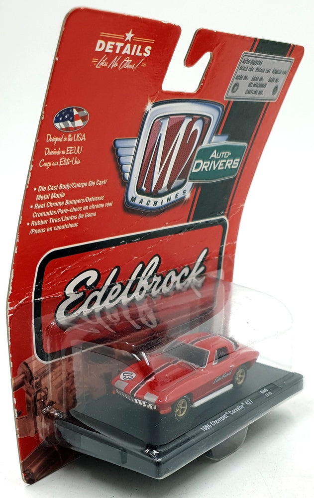 Castline M2 Machines 1/64 Scale R46 - 1966 Chevrolet Corvette 427 #3 - Red