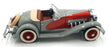 Danbury Mint 1/24 Scale DMDUE02RG - 1935 Duesenberg SSJ - Grey/Red
