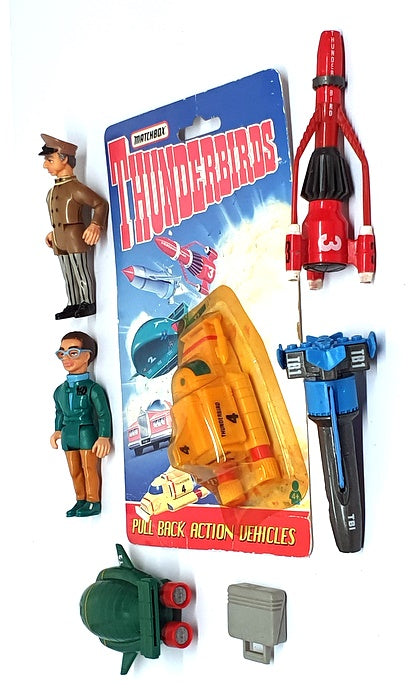Matchbox & Other Brands TB061 - Thunderbirds Toys & Figures 7 Pieces
