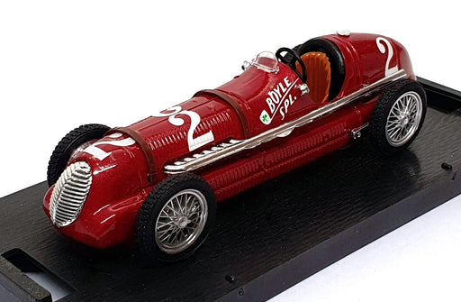 Brumm 1/43 Scale R75 - 1950 Maserati HP350 Boyle SPL Race Car #2 Dk. Red