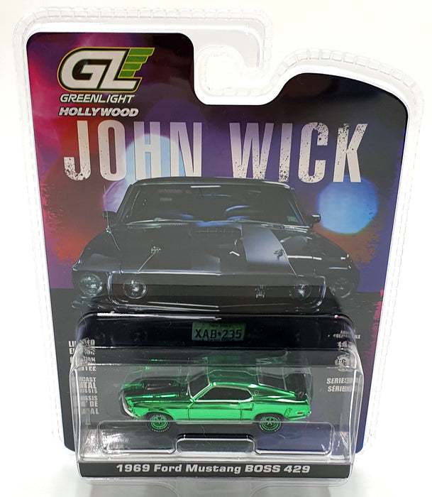 Greenlight 1/64 Scale 44780-E - 1969 Ford Mustang BOSS 429 - John Wick