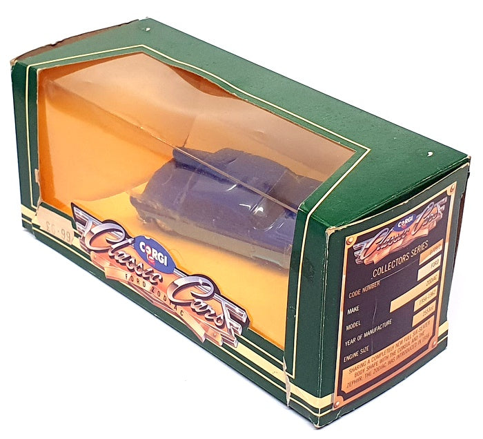 Corgi 1/43 Scale Diecast D709/2 - 1956-62 Ford Zodiac - 2-Tone Blue