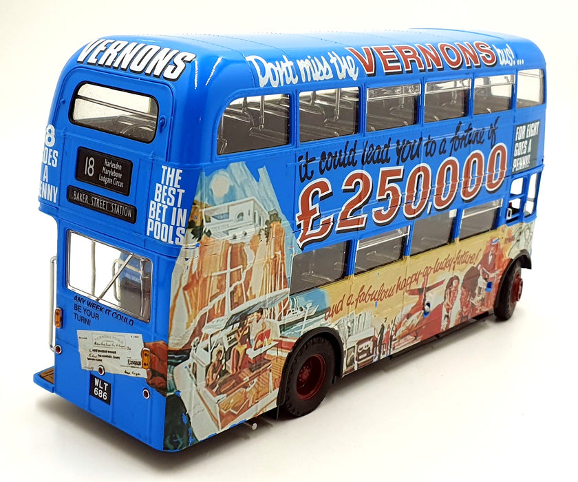 Sun Star 1/24 Scale 2905 - RM 686 WLT 686 London Transport - Vernons Pools