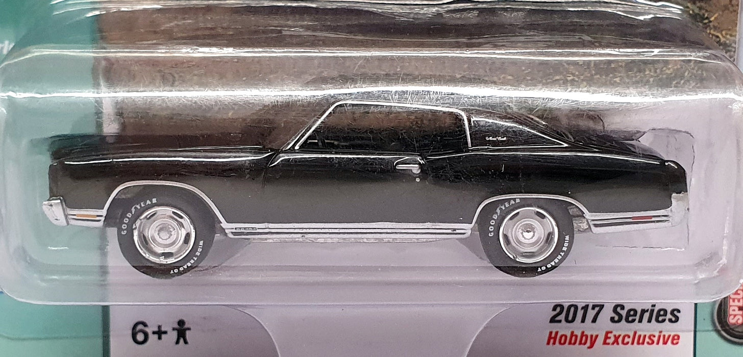 Johnny Lightning 1/64 Scale JLMC009 - 1971 Chevrolet Monte Carlo - Tuxedo Black