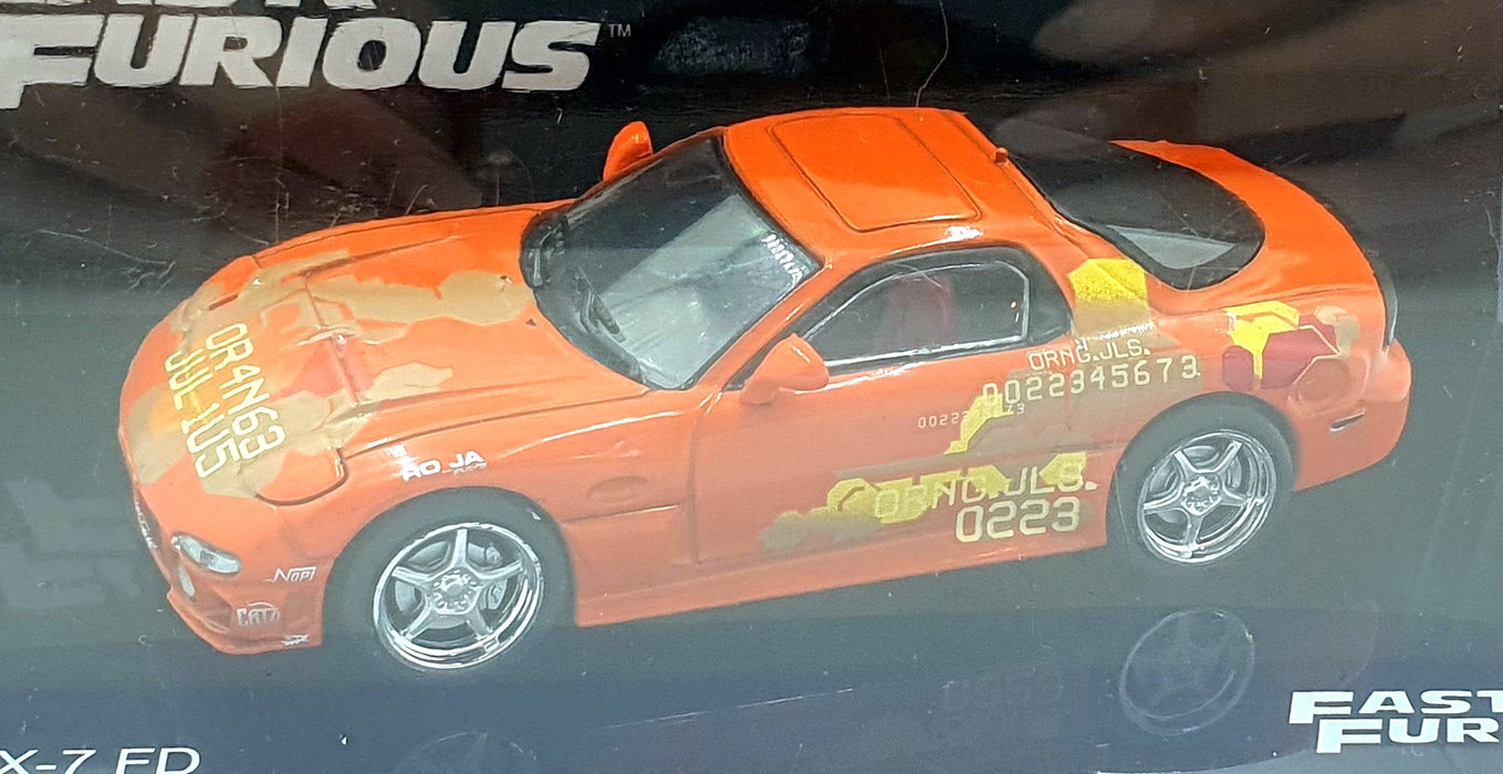 DeAgostini 1/43 Scale F220CMC031 - Fast and Furious Mazda RX-7 FD - Orange