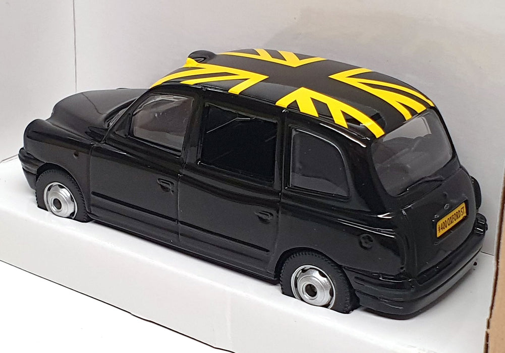 Corgi 12cm Long Diecast 61747 - London Taxi Cab Selfridges - Black/Yellow