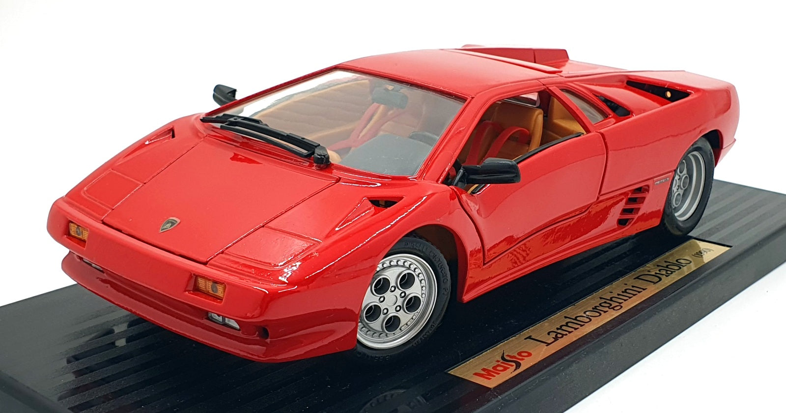 Maisto 1/18 Scale Diecast 31803 - 1990 Lamborghini Diablo - Red