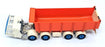 Dinky Toys Original 925 - Leyland Dump Truck With Tilt Cab - White/Blue/Orange