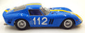 KK Scale 1/12 Scale KKDC120123 - Ferrari 250 GTO 1962 Targa Florio #112 - Blue