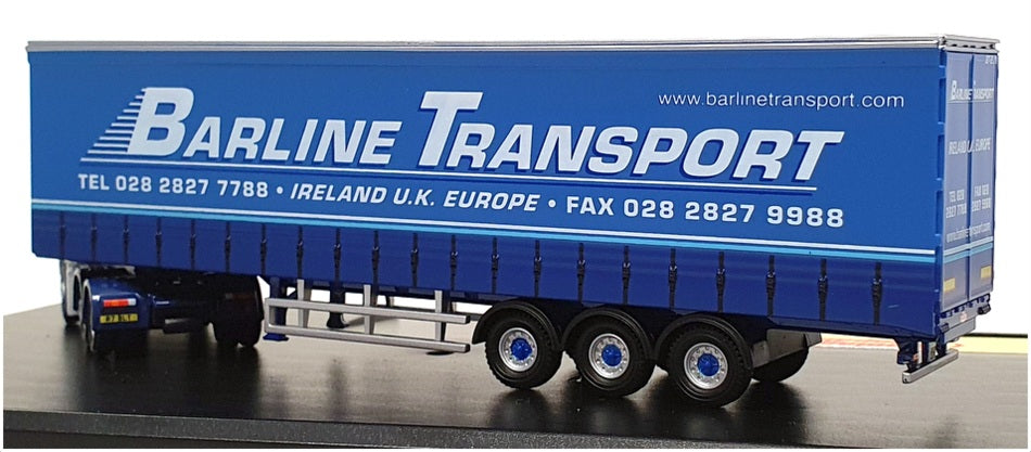 Oxford Diecast 1/76 Scale VOL01CS - Volvo Truck & Trailer - Barline Transport