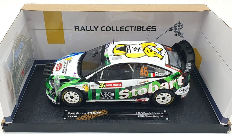 Sun Star 1/18 Scale 3939 - Ford Focus RS WRC07 #46 V.Rossi Wales 2008