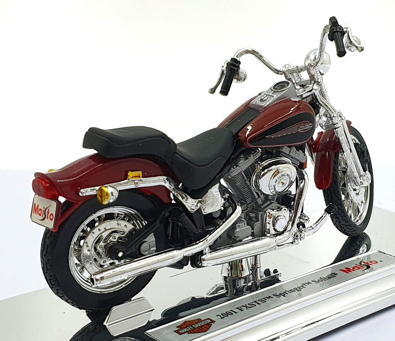 Maisto 1/18 Scale 39733 - Harley Davidson 2001 FXSTS Springer Softail