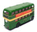 Corgi 1/76 Scale C325326 - Bristol K6A Bus Eastern National Rt. 25 REWORKED