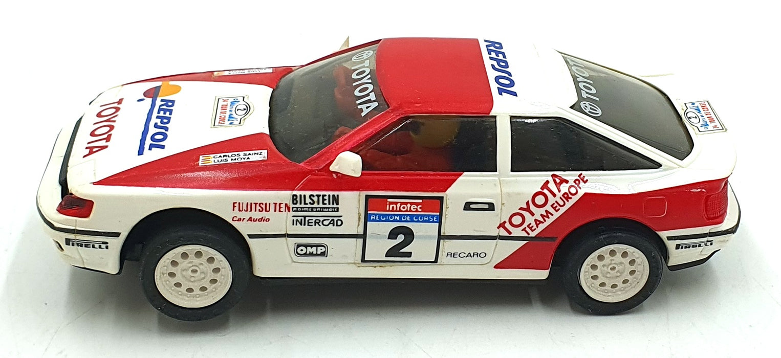 Matchbox SCX 1/32 Scale Slot Car 83320 - Toyota Celica #2 "Repsol"