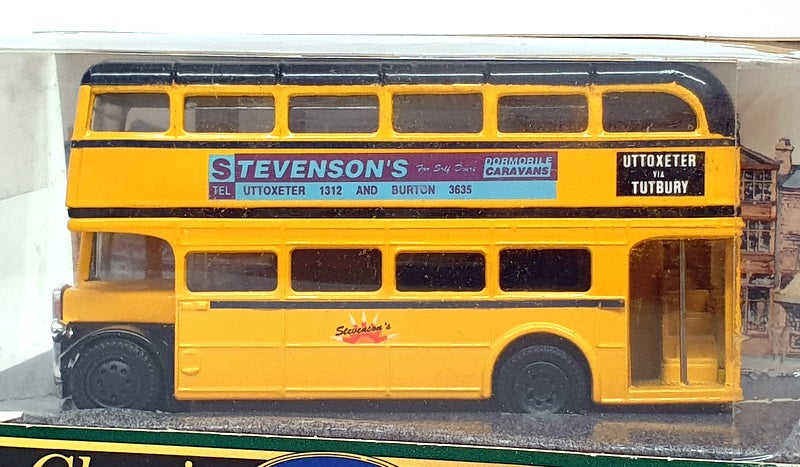 Corgi Appx 12cm Long Diecast 96980 - AEC Uttoxeter Bus - Yellow/Black