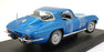 Maisto 1/18 Scale Diecast 31640 - 1965 Chevrolet Corvette Stingray - Met Blue