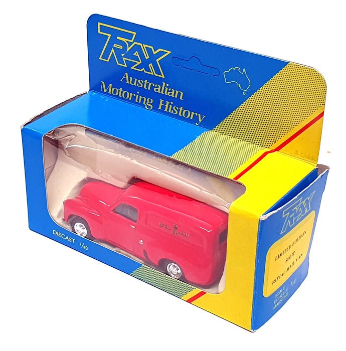 Trax 1/43 Scale Diecast 8003P - Holden Delivery Van Royal Mail - Red