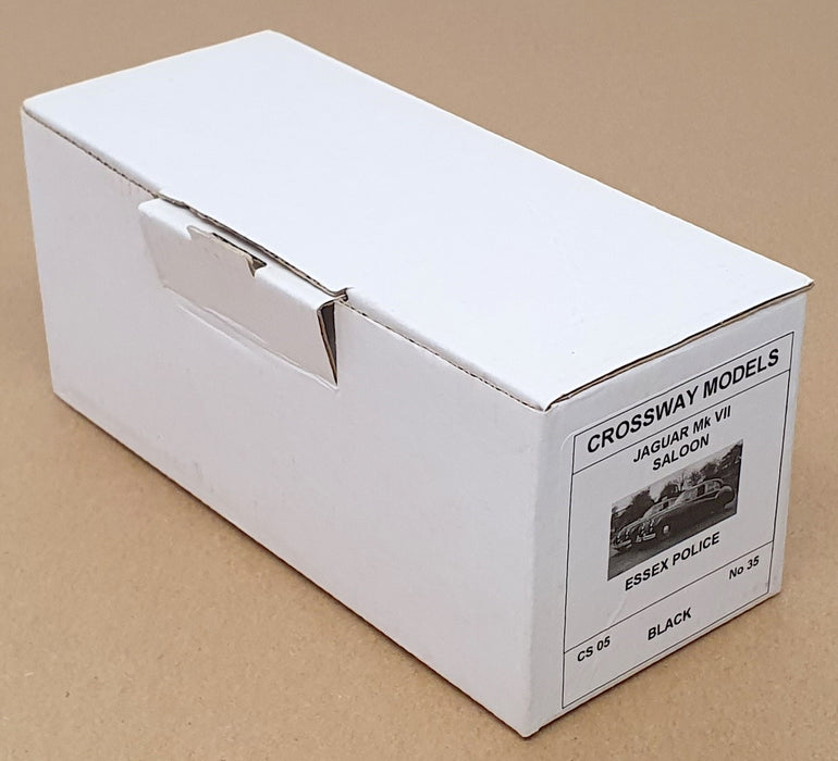 Crossway Models 1/43 Scale CS05 - Jaguar MkVII Essex Police - Black