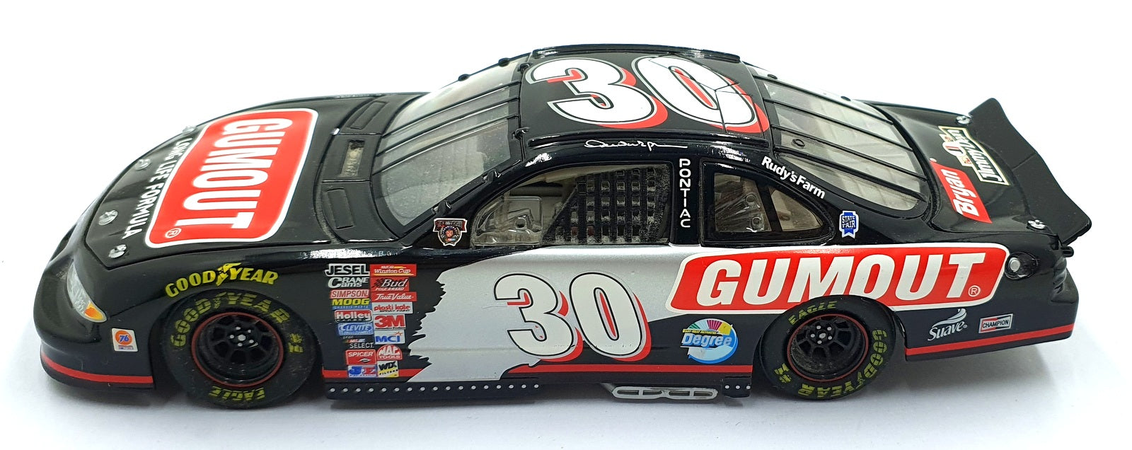 Action 1/24 Scale W249803026 - 1998 Pontiac #30 NASCAR Gumout - Coupe