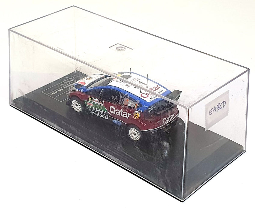 Ixo Diecast Club 1/43 Scale EA3CD - Ford Fiesta RS WRC #11 Italy Rally 2013
