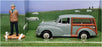 Corgi 1/43 Scale CC01701 - Morris Minor Traveller & Figure - Heartbeat