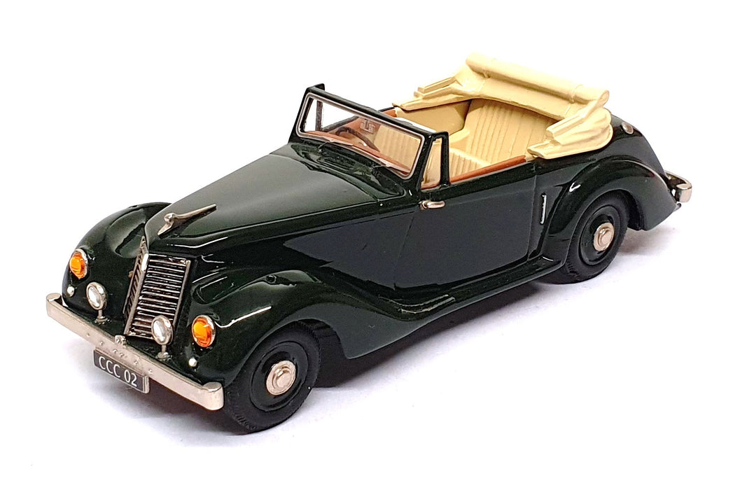 Crossway Models 1/43 Scale CCC02 - Armstrong Siddeley Hurricane - Racing Green