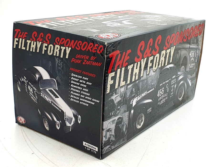 Acme 1/18 Scale Diecast A1800904 1940 Gasser S&S Sponsored Filthy Forty P.Zartma