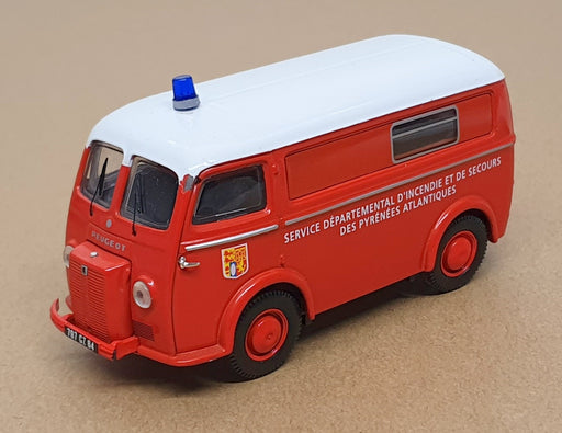 Corgi 1/43 Scale 70601 - Peugeot D3A Pyrenees Atlantiques Fire Service Van