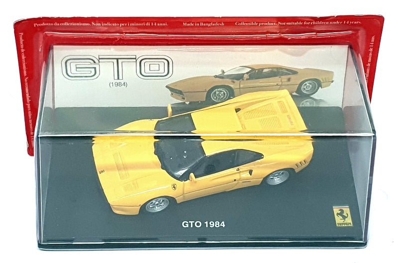 Altaya 1/43 Scale Diecast 5425R - 1984 Ferrari GTO - Yellow