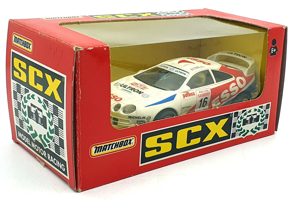 Matchbox SCX 1/32 Scale Slot Car 83850.20 - Toyota Celica GT #16 "ESSO"