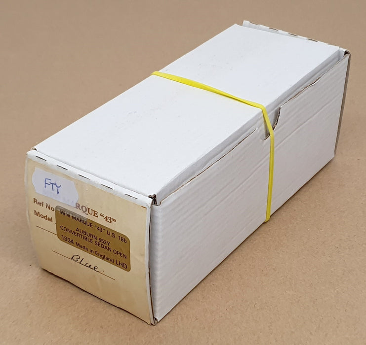 Minimarque 43 1/43 Scale US18B - 1934 Auburn 652Y Convertible Open - Blue