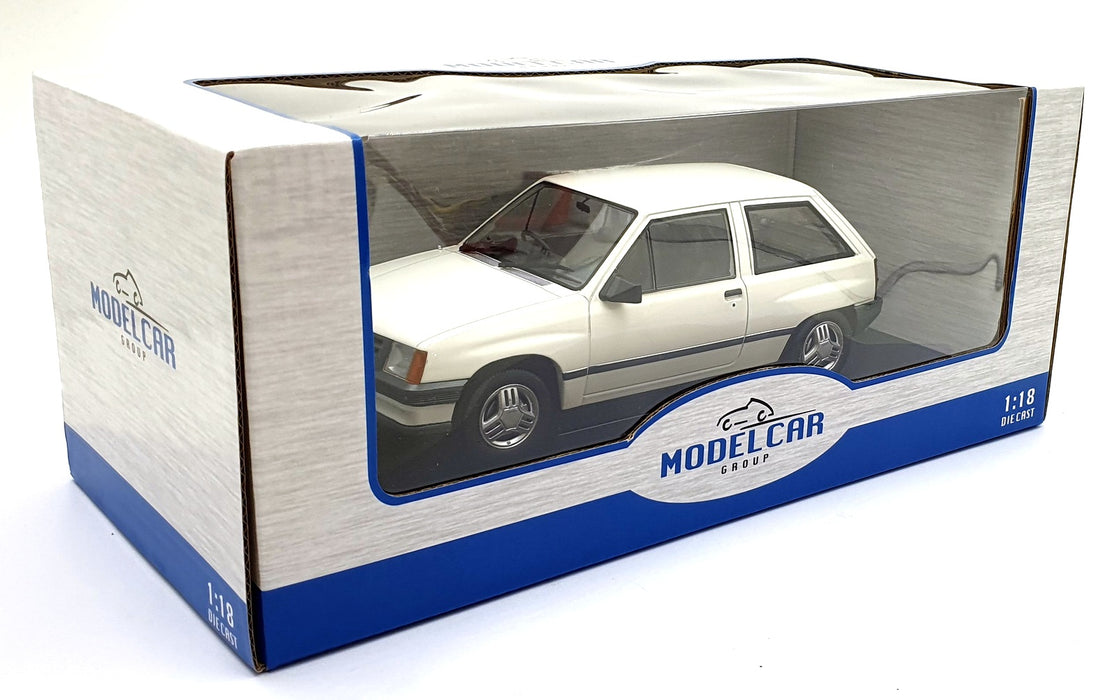 Model Car Group 1/18 Scale MCG18904 - Vauxhall ova 1.3 - White